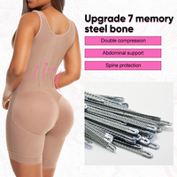 Prenda de alta compresión Post Op Cirugía Levantador de glúteos Bbl Columbian Stage 2 Faja Colombianas Mujeres Body Shapewear
