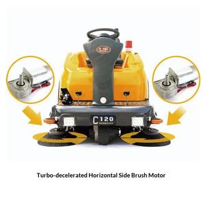 Máquina de Limpieza de Alfombras con Batería, Certificación CE, Robot de Limpieza Industrial, Trapeador, Barredora de Carreteras - Product Image 2