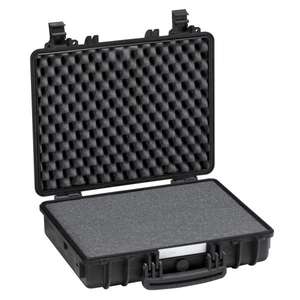 EXPLORER CASES - 4412HL.B Étui antichoc idéal pour ordinateur portable et accessoires, noir avec mousse de protection - Product Image 1