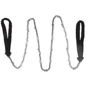 Portable 11-Tooth Paracord Chainsaw with Handle Fast Logging Outdoor Pocket <b>Saw</b> for Camping for Wilderness Adventures - Product Image 3