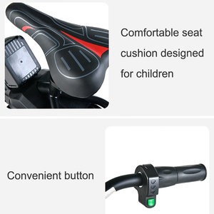 Vélo électrique à pneu de 16 pouces avec batterie au Lithium E, vélo d'équilibre pour enfants et filles - Product Image 5