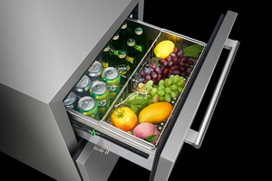 Réfrigérateur à affichage numérique sous le comptoir de haute qualité avec réfrigérateur à double tiroir pour intérieur et extérieur - Product Image 5