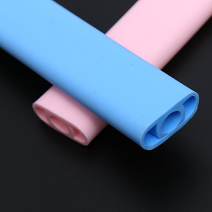 Custom Oval Silicone Rubber Tube Flexible Protective Sleeve for USB LED Night Light Wiring and Lamp Arm Manufacturer - Product Image 2