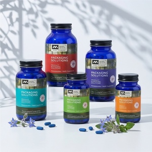 Flacon en verre pour pilules pharmaceutiques, flacon en verre pour comprimés, flacon en verre pour vitamines, flacon en verre pour médicaments - Product Image 6