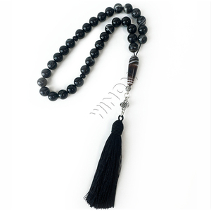 Competitive Price <strong>Italian</strong> Islamic Muslim <strong>Rosary</strong> Beads Wholesale Deluxe Tasbih Tassel Tasbeeh - Product Image 2