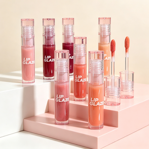 Gloss à lèvres végétalien personnalisé avec logo, effet miroir, brillance intense, repulpant, hydratant, non collant, résistant à la fuite, longue tenue, rouge à lèvres liquide - Product Image 2