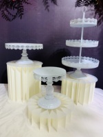 DG054 colonne pliante en papier créative centres de Table Dessert ornements de Table belle décoration de vitrine
