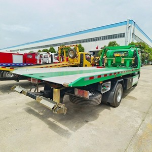 ISUZU 4Ton Hydraulic <b>Flatbed</b> Wrecker Towing <b>Truck</b> 4x2 Road Recovery <b>Truck</b> for Sale - Product Image 5