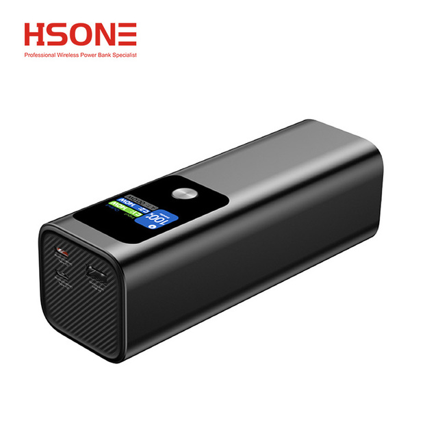 Hot Selling 50000mah Portable Power Bank Aluminum Alloy Fast Charging Power Station with Laptop Charger Wireless Charging 140W