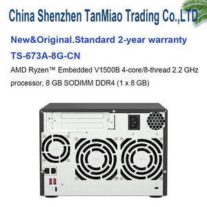 Nuevo Servidor de almacenamiento de vídeo de documentos de red empresarial Tower 6 Bay NAS TS <span class=keywords><strong>673A</strong></span> qmap - Product Image 2