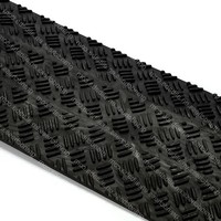 Ponts de câble de rampe de câble de haute qualité et en PVC bosses de protection de câble à 1 canal