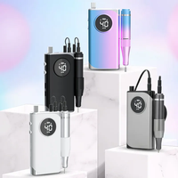 Perceuse à ongles électrique à grande vitesse pour manucure et pédicure professionnelles Kit de gel pour ongles Réglages de vitesse réglables