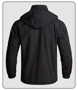 Combinaison coupe-vent en polaire thermique trois-en-un pour l'automne et l'hiver, <span class=keywords><strong>veste</strong></span> de sport tactique épaisse pour hommes, <span class=keywords><strong>veste</strong></span> de cyclisme imperméable - Product Image 3