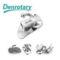 Appareils orthodontiques dentaires auto-ligaturants actifs Roth MBT, brackets métalliques de haute précision pour blanchiment des dents