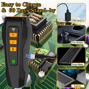 Répulsif Sonic + Laser extérieur professionnel 3 Modes dispositif de contrôle anti-aboiement dissuasif d'aboiement de <span class=keywords><strong>chien</strong></span> à ultrasons en matériau ABS - Product Image 4