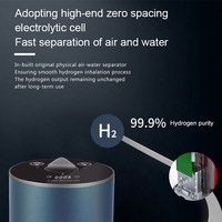 Vente en gros d'usine - Nouvel inhalateur multifonctionnel à hydrogène de 150 ml - Machine d'inhalation d'hydrogène pour la maison
