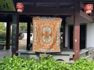 Thảm Thêu Dệt Hoa Tùy Chỉnh Bằng Cotton Tái Chế Mới Chăn Thiết Kế Dệt Hoa - Product Image 6