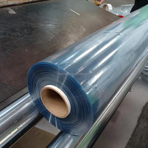 Feuille de film souple en PVC transparent, film plastique PVC super clair résistant à l'humidité, rouleau de film pour la fabrication de matelas - Product Image 1