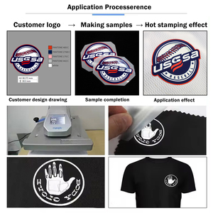 Biểu Tượng Tùy Chỉnh 3D Silicone Cao Su May Mặc Truyền Nhiệt Nhãn In Ấn Dán Có Thể Giặt Sắt Trên Các Bản Vá Lỗi - Product Image 5