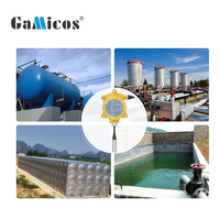 GAMICOS GLT5081 Indicateur de niveau d'eau sans fil 4G NB-IOT pour la mesure à distance du niveau de réservoir d'eau