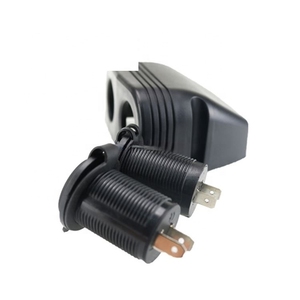 Xe Mới Vòng lấy ổ cắm điện + USB kép ánh sáng duy nhất 3.1A hai lỗ Lều kết hợp ô tô mô hình chung - Product Image 1