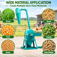 Machine de traitement des aliments pour volailles, broyeur de céréales et de paille pour le fourrage, le maïs et l'alimentation animale