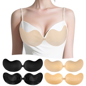 <span class=keywords><strong>Reggiseno</strong></span> <span class=keywords><strong>adesivo</strong></span> senza spalline appiccicoso invisibile Push up <span class=keywords><strong>reggiseno</strong></span> in Silicone per vestito senza schienale <span class=keywords><strong>con</strong></span> copricapo - Product Image 6