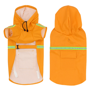 Venta caliente nuevo impermeable para mascotas PU impermeable al aire libre ropa para perros grandes al por mayor impermeable <span class=keywords><strong>reflectante</strong></span> para perros Corgi impermeable - Product Image 4