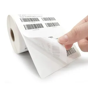 4x6Thermal Label Direct Thermal Blank Shipping Paper Label Roll Thermal Barcode Sticker 100x150 Thermal Label For Zebra Printer