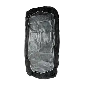 Factory Tattoo Bed Plastic Cover PP Non Woven Black Disposable Massage Chair Covers tattoo bed cover for Tattoo Massage Tables