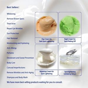 Crème éclaircissante pour le <span class=keywords><strong>visage</strong></span>, anti-acné, anti-cicatrices, anti-vergetures, produit vedette, fabriquée par un fabricant de produits de soin certifié - Product Image 5