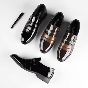 Chaussures Derby Classiques en Cuir Véritable pour Hommes - Semelle Extérieure en Caoutchouc Antidérapante Chaussures Formelles, Design Intemporel pour les Professionnels - Product Image 3