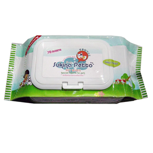 <span class=keywords><strong>Dr</strong></span>. easy Lingettes humides nettoyantes en profondeur pour animaux de compagnie, à l'aloe vera et à l'huile de coco naturelles de haute qualité, pour les yeux, les oreilles, les pattes et le derrière des chiens et des chats - Product Image 1