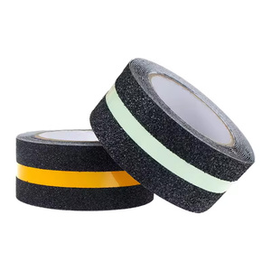 Phát sáng trong bóng tối <span class=keywords><strong>PVC</strong></span> chống trượt băng cho an toàn đánh dấu trên cầu thang duy nhất hai mặt sáng Băng cảnh báo - Product Image 4