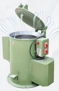 Équipement de déshydratation centrifuge en acier inoxydable pour pièces métalliques industrielles, dispositif de séchage, machine dégraissante - Product Image 3