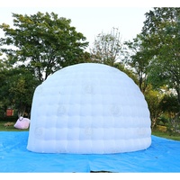 Tentes d'extérieur, tentes gonflables LED pour événements, tente dôme gonflable avec structure stable pour location en camping