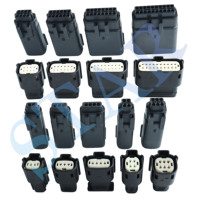 Couvercle de fil électrique étanche en silicone pour automobile, 2/3/4/5/6 broches, pour série de connecteurs AMP deutsch