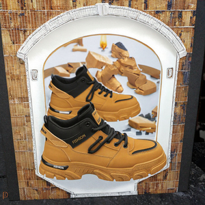 Zapatos Deportivos y de Ocio Británicos de Moda Otoñal con Plantilla de Goma - Product Image 3