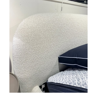 Tùy Chỉnh Sang Trọng Đồ Nội Thất Nhà Giường Nữ Hoàng Kích Thước Vua Kích Thước Boucle Vải Thủy Lực Khí Nâng Giường <span class=keywords><strong>Cal</strong></span> Vua Giường Gỗ Với Lưu Trữ - Product Image 2