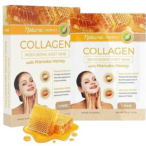 Masque facial au miel personnalisé 30ml*5, hydratant, anti-rides, raffermissant, revitalisant pour la peau - Product Image 1