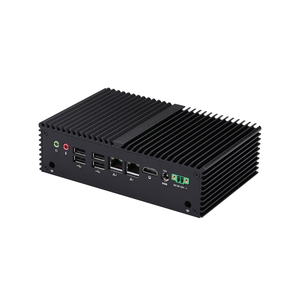 คอมพิวเตอร์ตั้งโต๊ะขนาดเล็ก Q10821C-S04 Qotom รุ่นไม่มีพัดลม J6412 VGA HD PC 2 USB3.0 6 USB2.0 พอร์ต LAN คู่ พอร์ต COM 2 ช่อง คอมพิวเตอร์อุตสาหกรรม - Product Image 3
