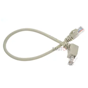 RJ45 Male Ethernet Cable CAT5 90 Degree Down Right Angle Lan Cable Network Cable