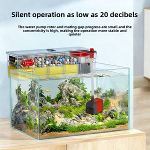 ตัวกรองน้ำบนตู้ปลาอะคริลิค Xilong ทนทาน เป็นมิตรกับสิ่งแวดล้อม สำหรับตู้ปลาทุกขนาด - Product Image 4