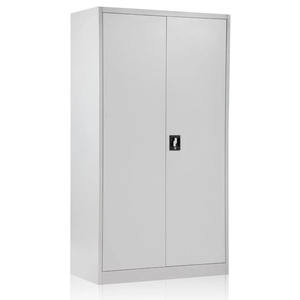Armoire de <span class=keywords><strong>rangement</strong></span> en acier moderne et réglable à 2 portes, <span class=keywords><strong>casier</strong></span> à 4 étagères avec serrure à 3 points, modulaire pour chambre, sous-sol, salle à manger, <span class=keywords><strong>bureau</strong></span>, maison, salle de sport - Product Image 4