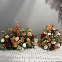 DKB Kunstblumenfabrik Großhandel Maßgefertigte Seidenblumen Hochwertige Künstliche Rosenblumenkugel für Hochzeitsdekoration