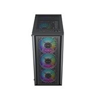 Casing komputer kaca Tempered Pc, Casing Gaming magnetik, Casing komputer Pc MAtx Filter debu untuk Desktop