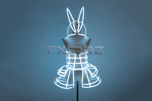 Stage Show LED Cage <strong>Corset</strong> Girls LED <strong>Tutu</strong> <strong>Dress</strong> Ladies Light up Clothing Suit Bar Nightclub DanceLED Costume - Product Image 6