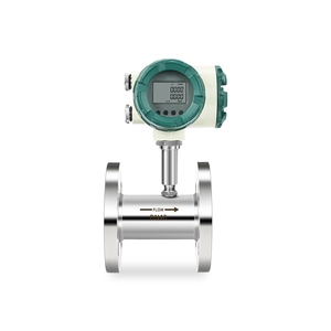 Tampilan Digital cerdas aliran aliran turbin cairan pipa Air jenis untuk metanol pengukuran etanol OEM didukung untuk minyak udara <span class=keywords><strong>Gas</strong></span> - Product Image 2