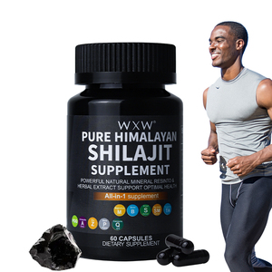 Venta caliente de alta potencia Shilajit 9000 Panax Ginseng 1500MG Ashwagandha 2000MG Vitaminas 60 cápsulas Shilajit Panax Ginseng Adultos - Product Image 1