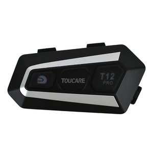 Mô hình mới Dual Chip T12 Pro Bluetooth <span class=keywords><strong>Intercom</strong></span> nghe nhạc và Navi đồng thời cho xe máy Mũ bảo hiểm - Product Image 4